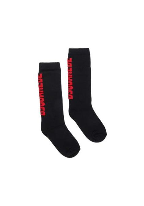 Calzino con logo DSQUARED2 JUNIOR | DQ3259 D0AGEDQ900